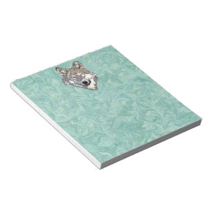wolf notepad