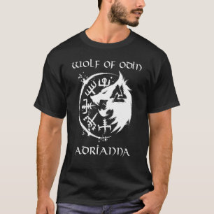 Wolf Of Odin Adrianna  Personalised T-Shirt