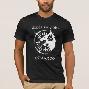 Wolf Of Odin Eduardo  Personalised T-Shirt