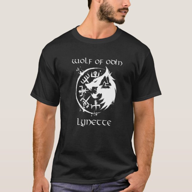 Wolf Of Odin Lynette  Personalised T-Shirt (Front)