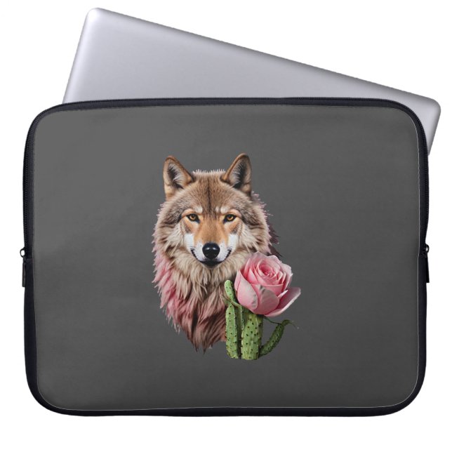 Wolf One Laptop Sleeve (Front)