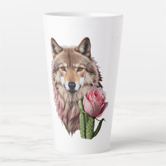 Wolf One Latte Mug