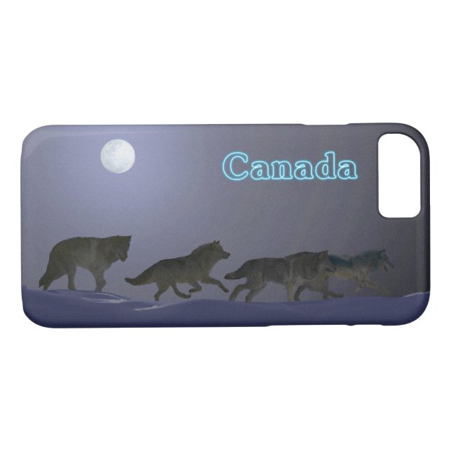 Wolf Pack - Canada Case-Mate iPhone Case (Back (Horizontal))