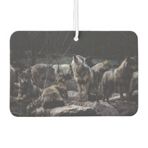 Wolf Pack Car Air Freshener