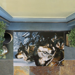 Wolf Pack Doormat