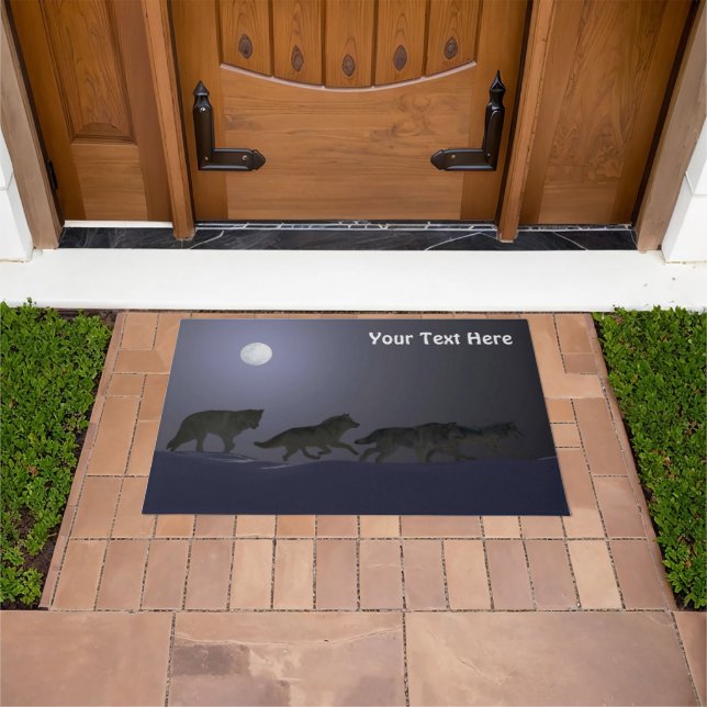 Wolf Pack Doormat (Outdoor)