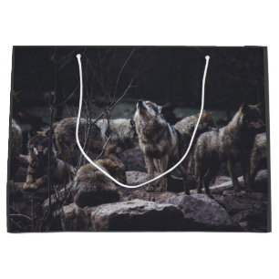 Wolf Pack Large Gift Bag