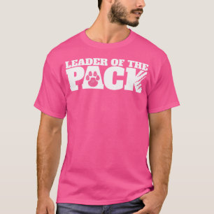 Wolf Pack Leader Of The Pack Paw Print T-Shirt