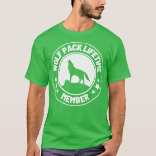 Wolf Pack Lifetime Membership 40 T-Shirt