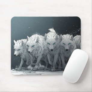 Wolf Pack Mouse Pad
