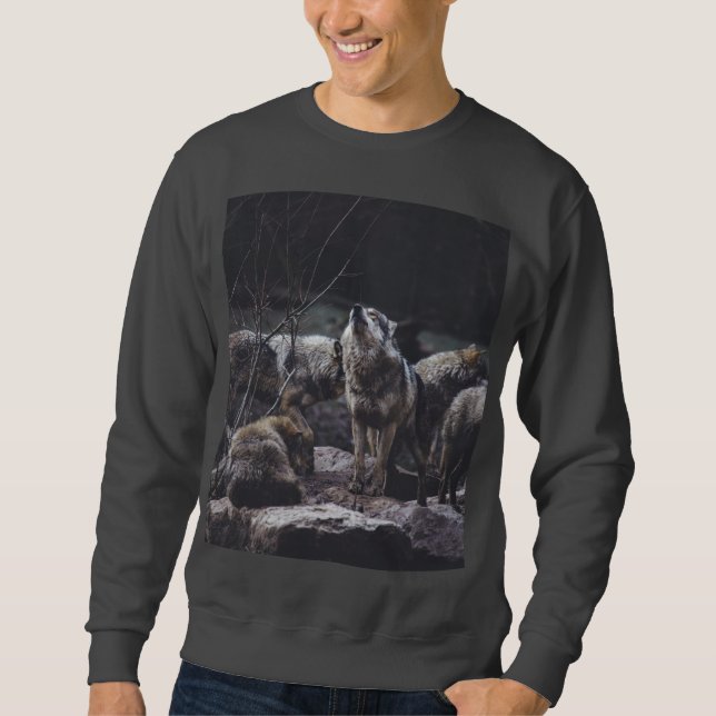 Wolf Pack Sweatshirt (Front)
