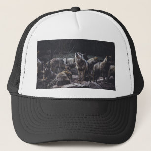 Wolf Pack Trucker Hat