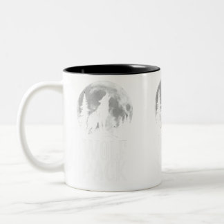 Wolf Pack Two-Tone Coffee Mug