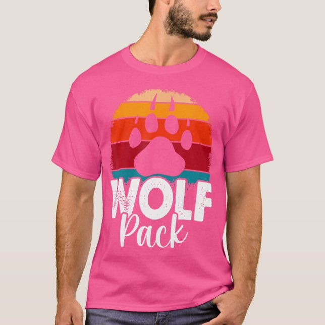 Wolf Pack Wolf Pack Family Matching T-Shirt (Front)