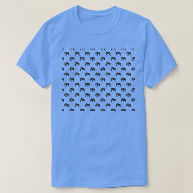 Wolf Pattern T-Shirt (Design Front)