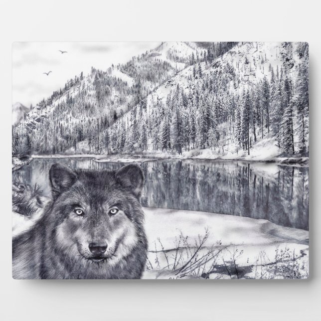 Wolf Plaque (Front)