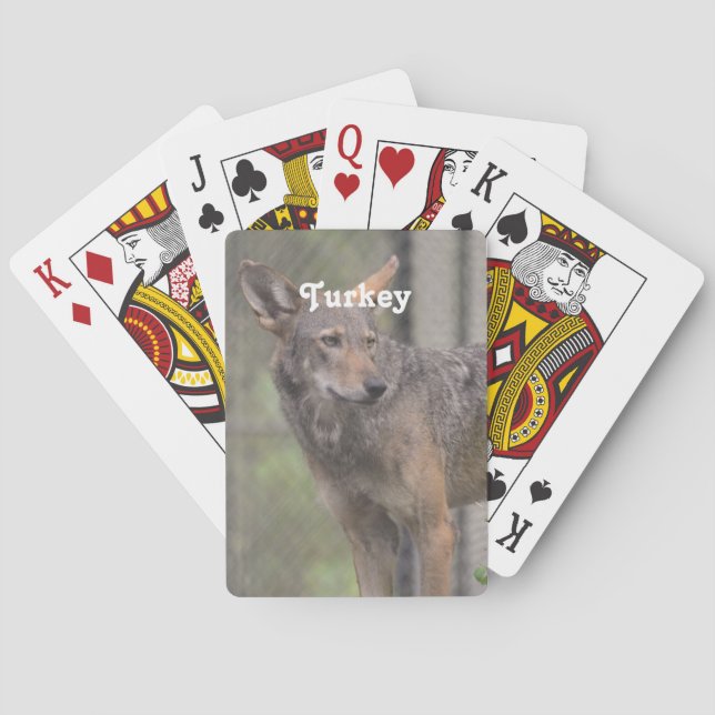 Wolf Playing Cards (Back)