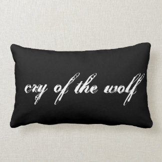 'Wolf' Polyester Lumbar Pillow