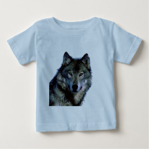 Wolf Portrait Baby T-Shirt