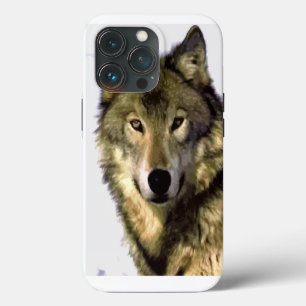 Wolf Portrait iPhone 13 Pro Case