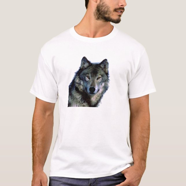 Wolf Portrait T-Shirt (Front)