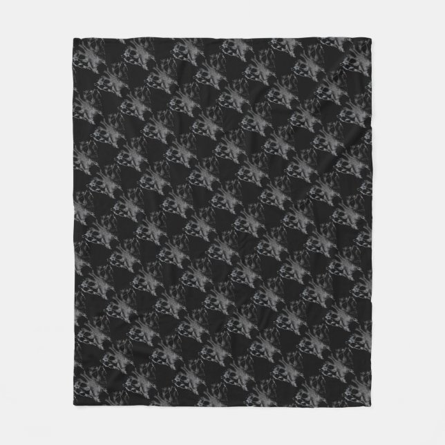 Wolf Pup Blanket Husky Wolf Puppy Dog Blankets (Front)