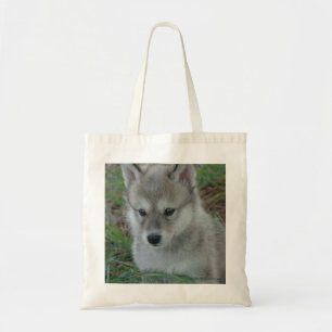 Wolf Pup Tote Bag
