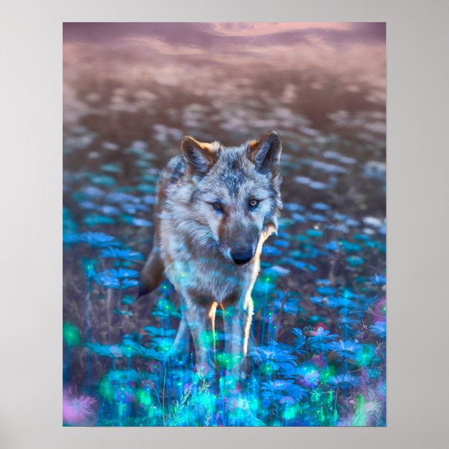 Wolf Puppy LONG MAY YOUR INNOCENCE REIGN Poster (Front)