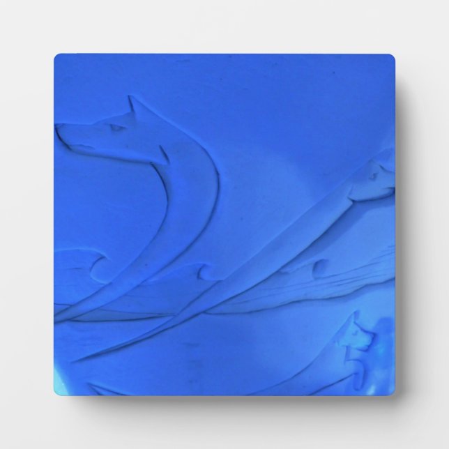 Wolf Room at Hotel de Glace, Quebec, Canada Plaque (Front)