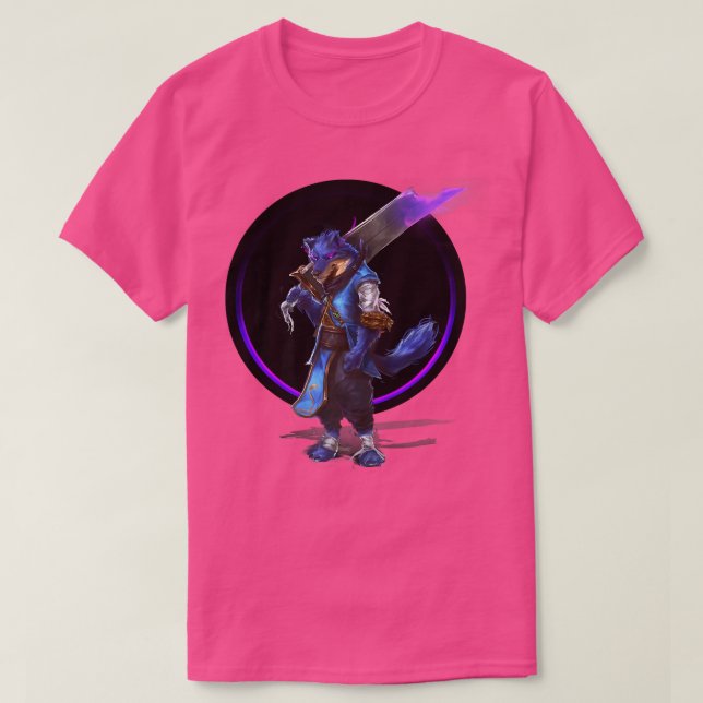 Wolf Samurai  (2) T-Shirt (Design Front)