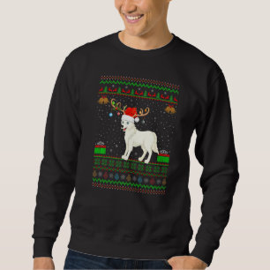 Wolf Santa Hat Matching Ugly Arctic Wolf Christmas Sweatshirt