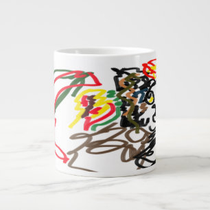 Wolf set Autumn  Large Coffee Mug