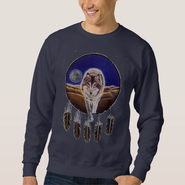 wolf shield sweatshirt (Front)