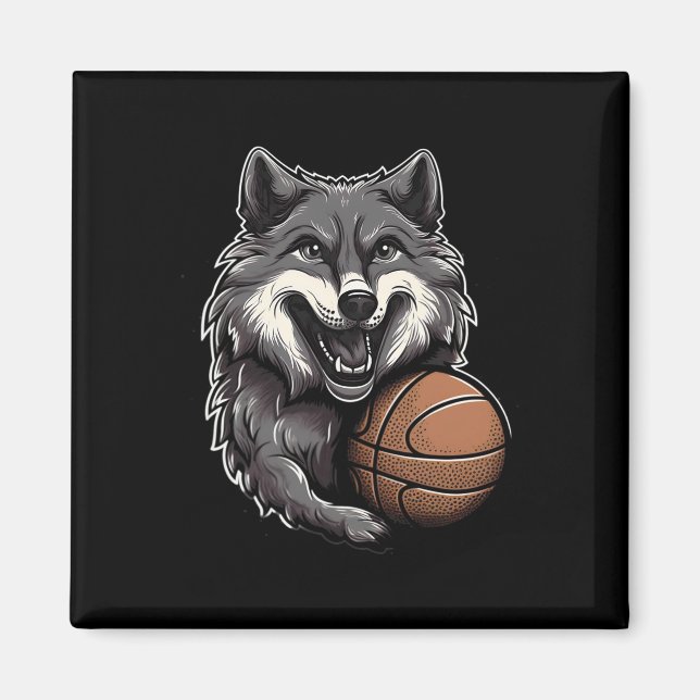 Wolf Shirt  Magnet (Front)