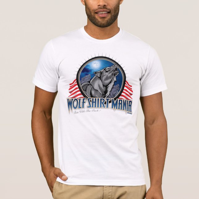 Wolf Shirt Mania (Front)