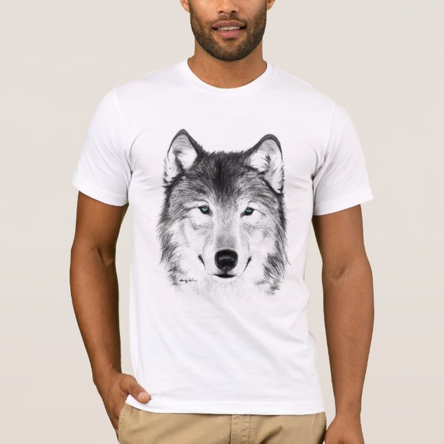 Wolf shirt, men's T-Shirt (Front)