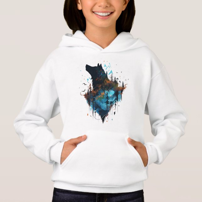 wolf silhouette (Front)