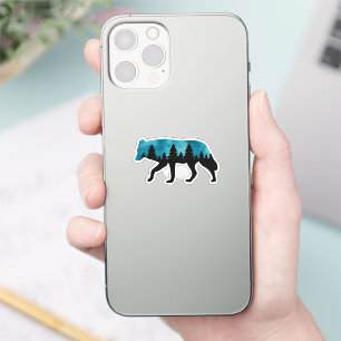 Wolf Silhouette Modern 
