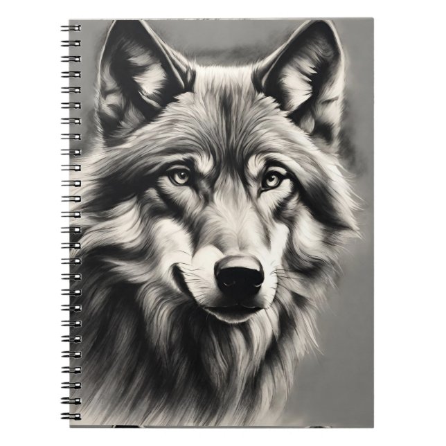Wolf Sketch Notebook (Front)