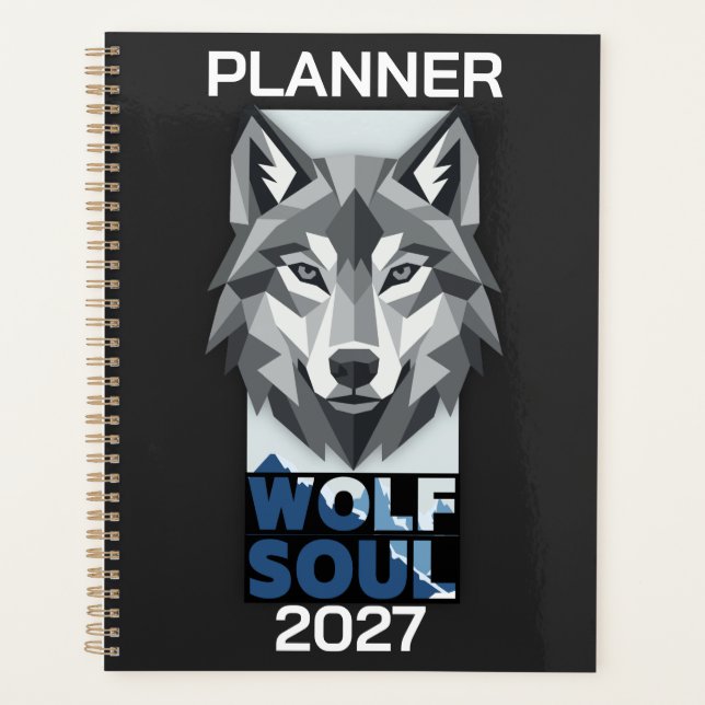 Wolf soul planner (Front)