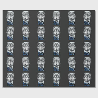 Wolf soul wrapping paper
