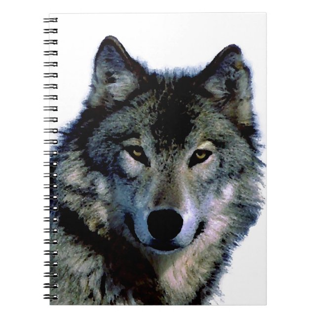 Wolf Spiral Notebook (Front)