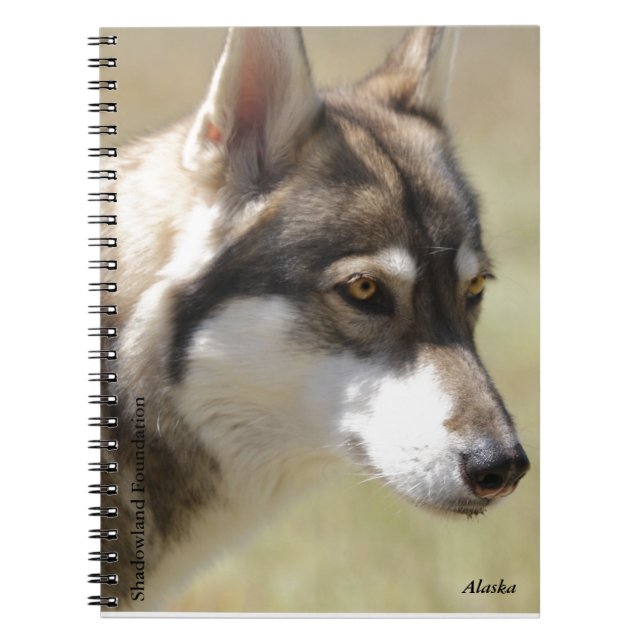 Wolf Spiral Notebook (Front)