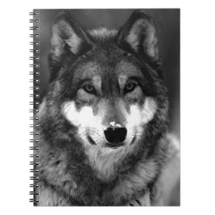 Wolf Spiral Notebook