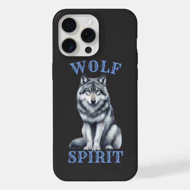 Wolf Spirit iPhone Case (Back)