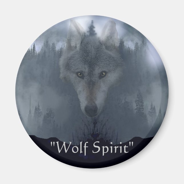 WOLF SPIRIT ~ Magnet (Front)