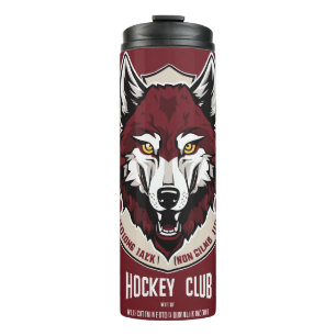 "Wolf Spirit Unleashed Thermal Tumbler