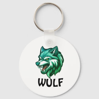 Wolf Spirit | Wild & Fearless Animal-Themed Keycha Key Ring