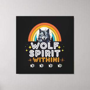 Wolf Spirit Within Canvas Print