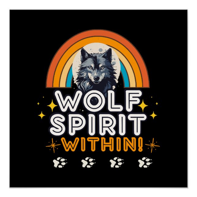 Wolf Spirit Within Poster (Front)